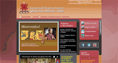 Desktop Screenshot of iglesiasanalfonso.org.ar